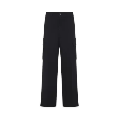 DRIES VAN NOTEN Cotton Paxer Bis Cargo Pants "Black"