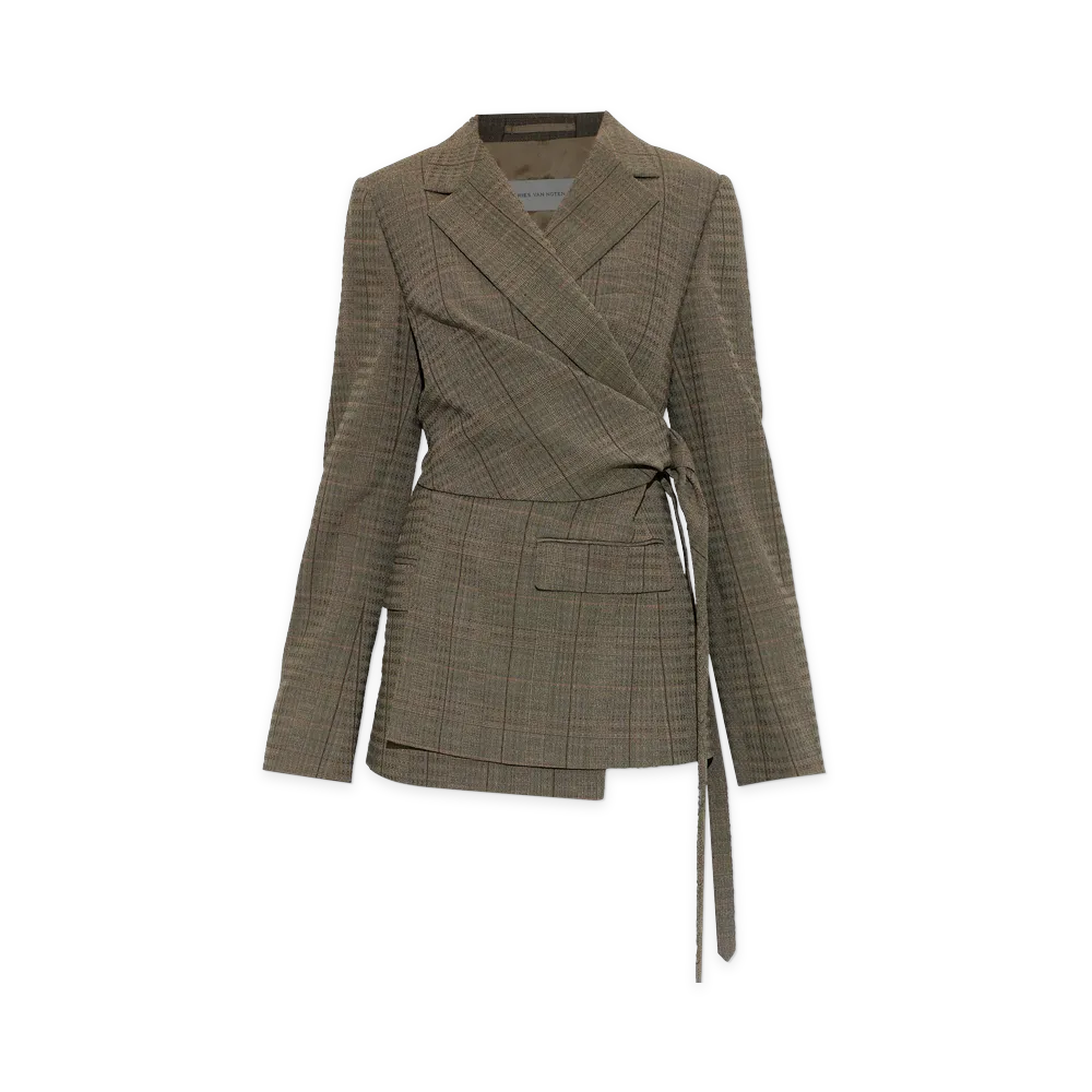 DRIES VAN NOTEN Women's Jackets "Gray"