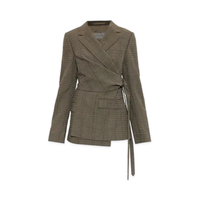 DRIES VAN NOTEN Women's Jackets "Gray"