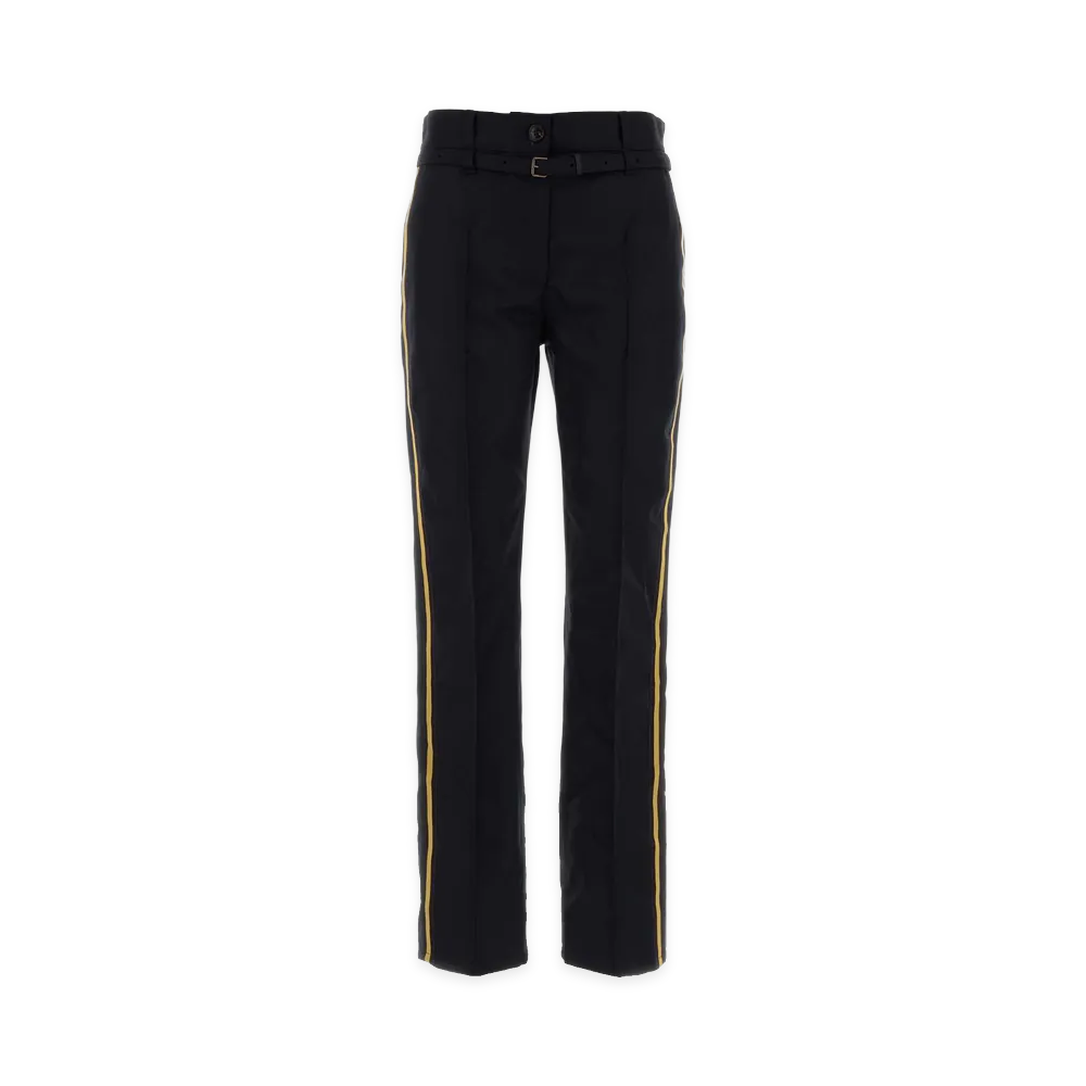 DRIES VAN NOTEN Women's Wool Persy Pant "Midnight Blue"