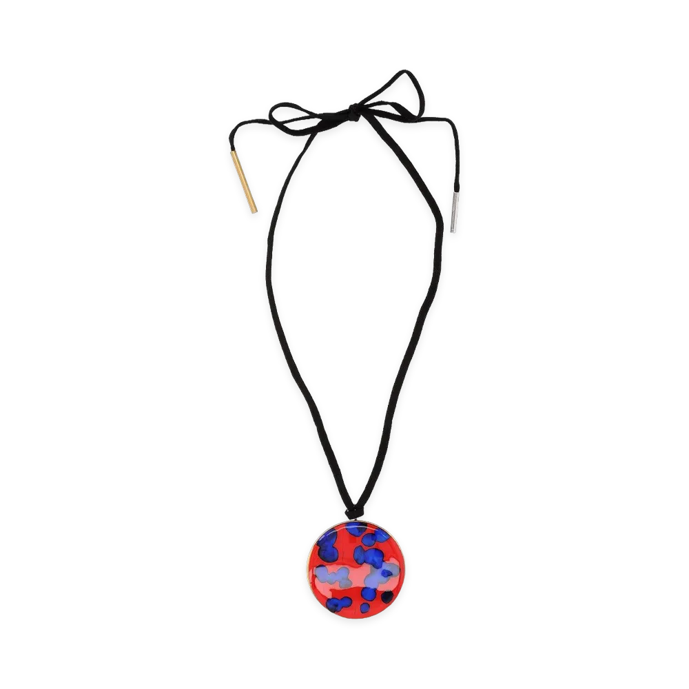 DRIES VAN NOTEN Women's Necklace With Pendant "Red"