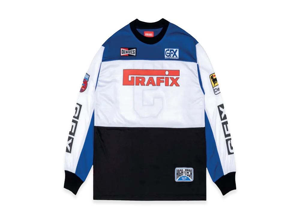 DEVA STATES LS Absolute T-Shirt "Blue/Multi"