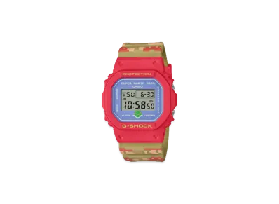 Casio x Super Mario Brothers 5600 Series DW5600SMB-4JR "Red"