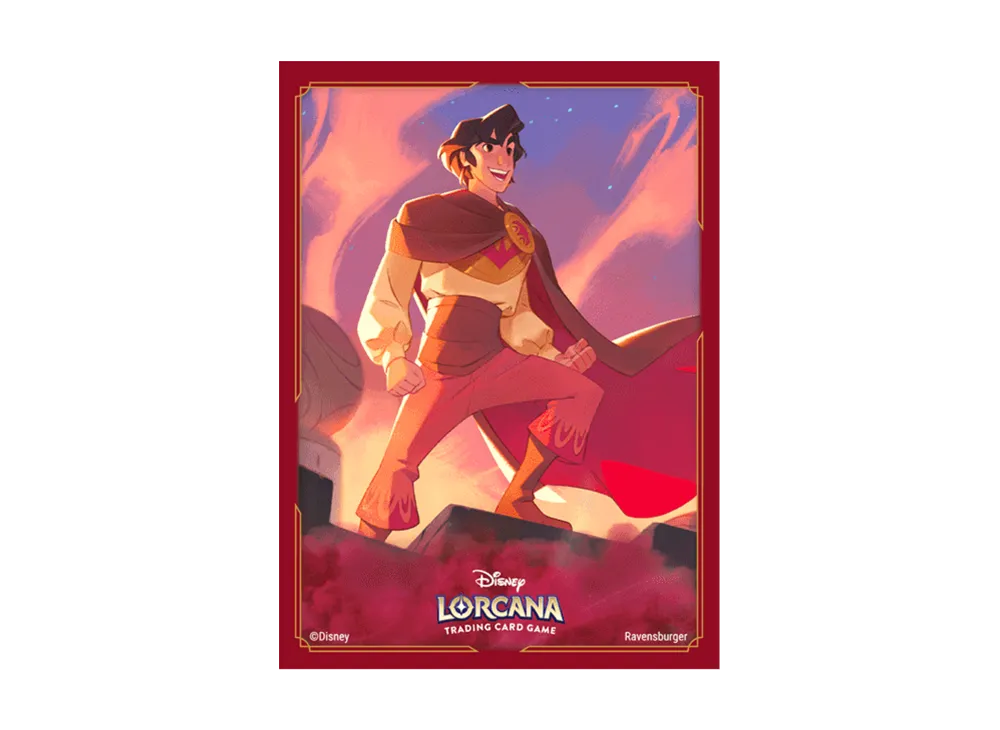 ディズニー 無法の英雄 アラジン エンチャンテッド 日本語 /s ロルカナ ディズニー・ロルカナ・TCG 日本語版 公式カードスリーブ