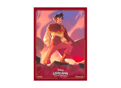 Disney Lorcana Japanese Ver. Official Card Sleeve Aladdin: Outlaw Hero