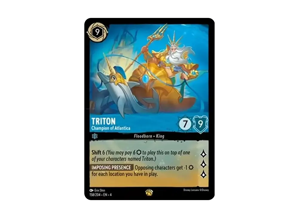 トリトン - アトランティカのチャンピオン L [158/204 EN-4](アースラズ リターン)【英語版】