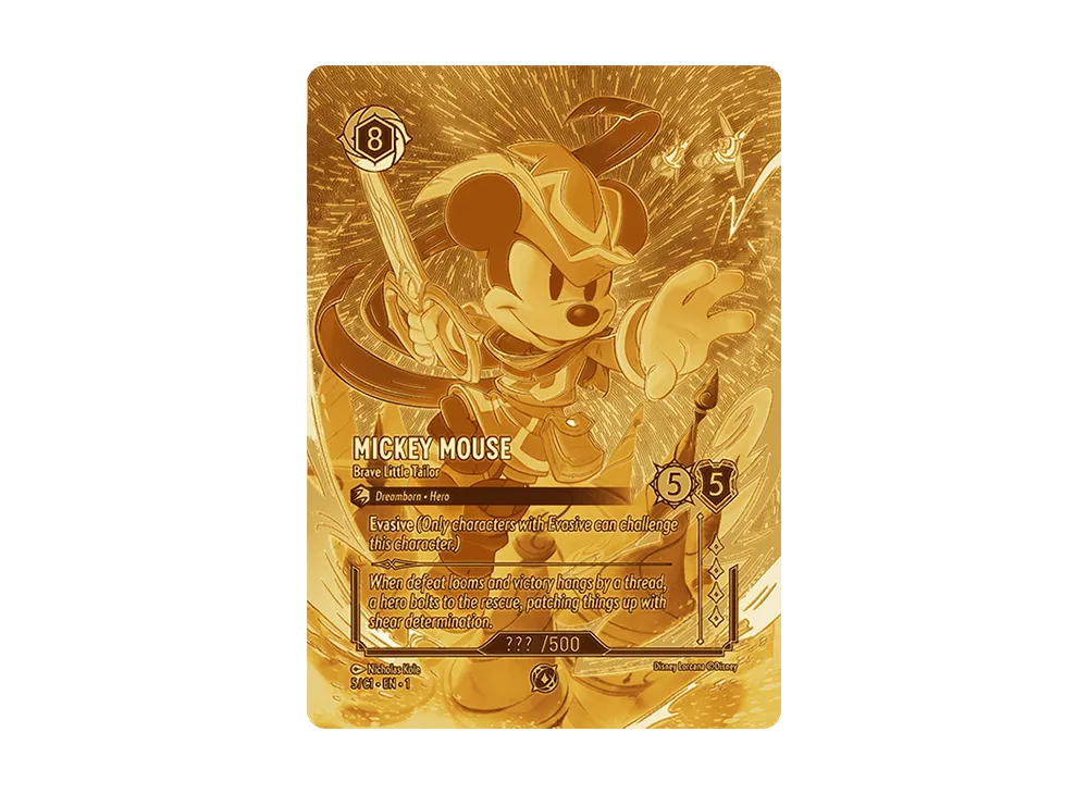 ミッキーマウス - ブレイブ・リトル・テイラー Org : ホイル [5/C1 EN