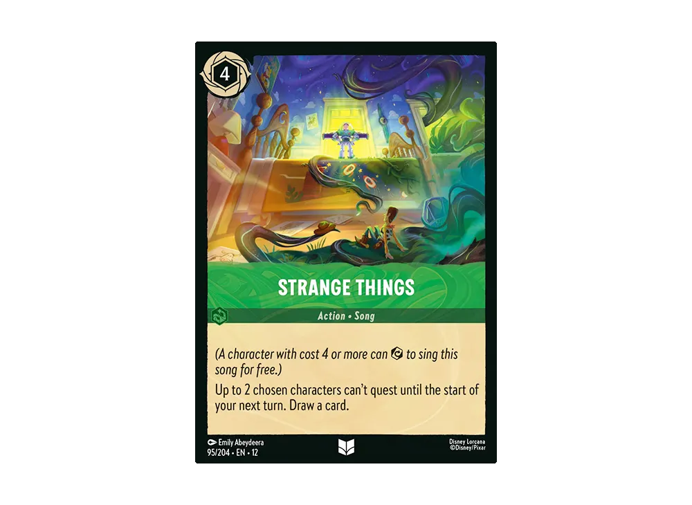 すべてがストレンジ - STRANGE THINGS アンコモン [95/204•EN•12]【英語版】(ブースターパック「未知なる彼方へ!」)