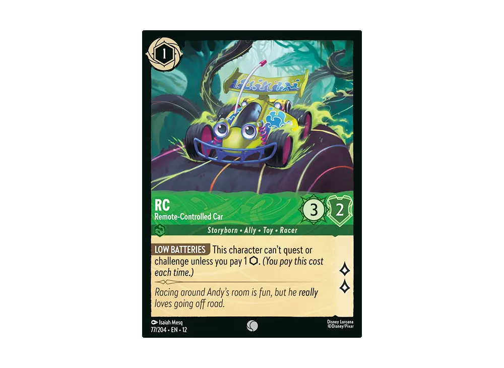 RC - ラジコン・カー コモン :ホイル [77/204•EN•12]【英語版】(ブースターパック「未知なる彼方へ!」)
