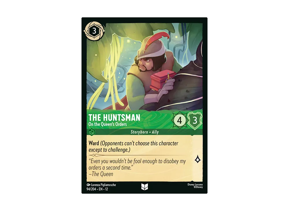 兵士 - 女王の命令のままに アンコモン :ホイル [94/204•EN•12]【英語版】(ブースターパック「未知なる彼方へ!」)
