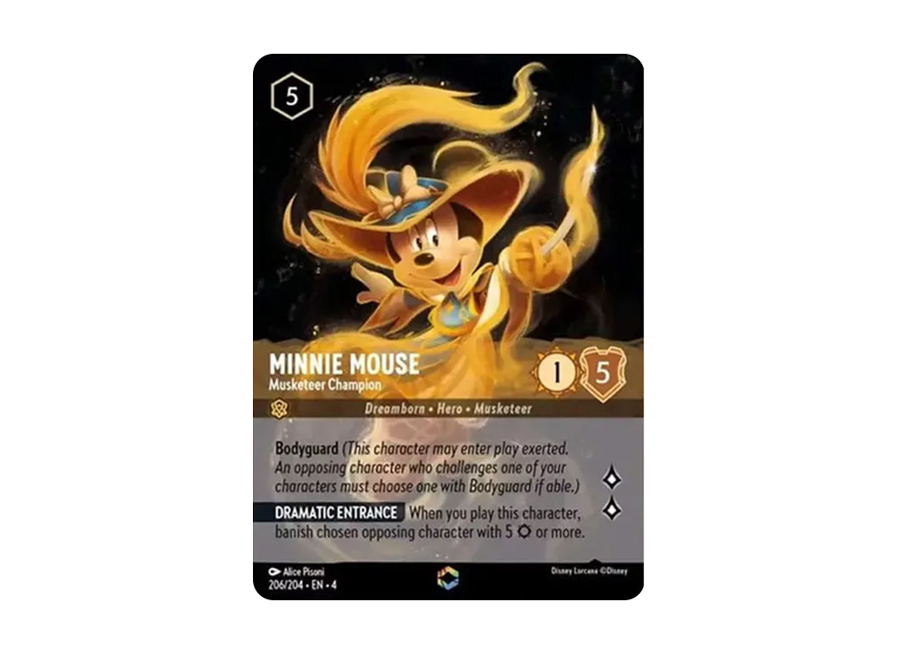 ミニーマウス - マスケティアチャンピオン E [206/204 EN-4](アースラズ リターン)【英語版】