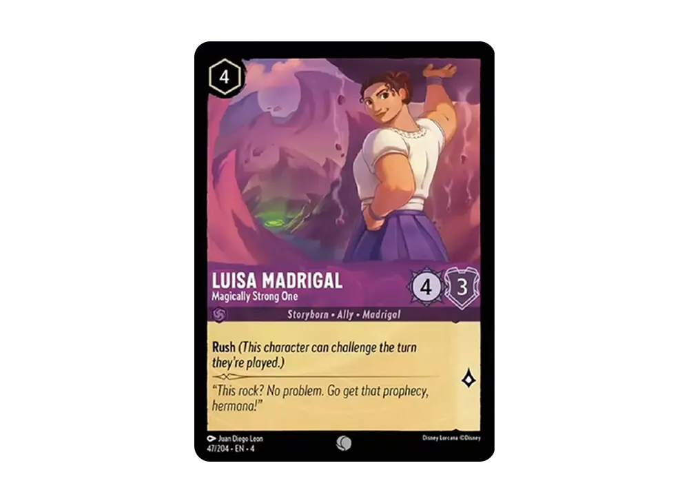 ルイーサ・マドリガル - 魔法のように強いもの C [47/204 EN-4](アースラズ リターン)【英語版】