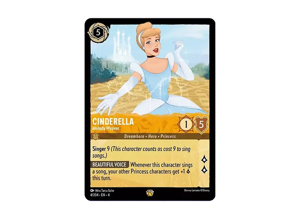 シンデレラ - メロディ・ウィーバー L [4/204 EN-4](アースラズ リターン)【英語版】