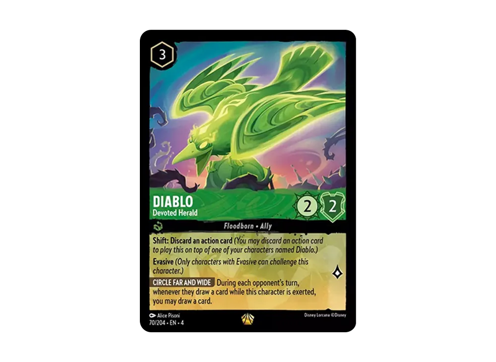 ディアブロ - 献身的な伝令 L [70/204 EN-4](アースラズ リターン)【英語版】