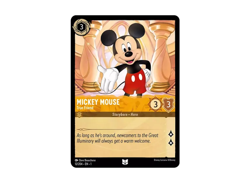 プロモ Disney Lorcana ミッキーマウス いつだって友だち ロルカナ プロモ Disney Lorcana ミッキーマウス いつだって友だち ロルカナ