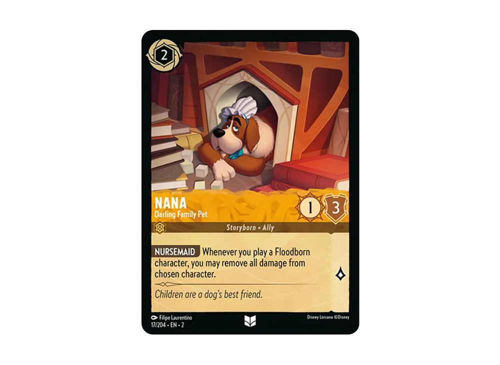 ナナ − ダーリン ファミリー ペット UC :Foil [17/204 EN-2](ライズ オブ ザ フラッドボーン)【英語版】