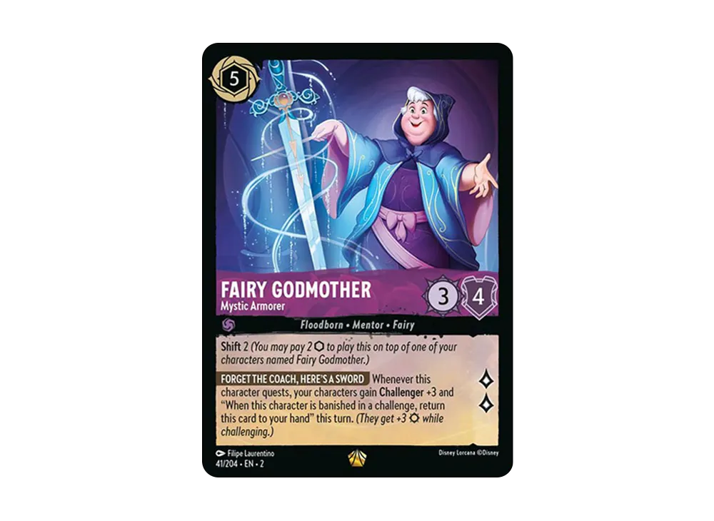 フェアリー・ゴッドマザー − ミスティック アーマラー L :Foil [41/204 EN-2](ライズ オブ ザ フラッドボーン)【英語版】