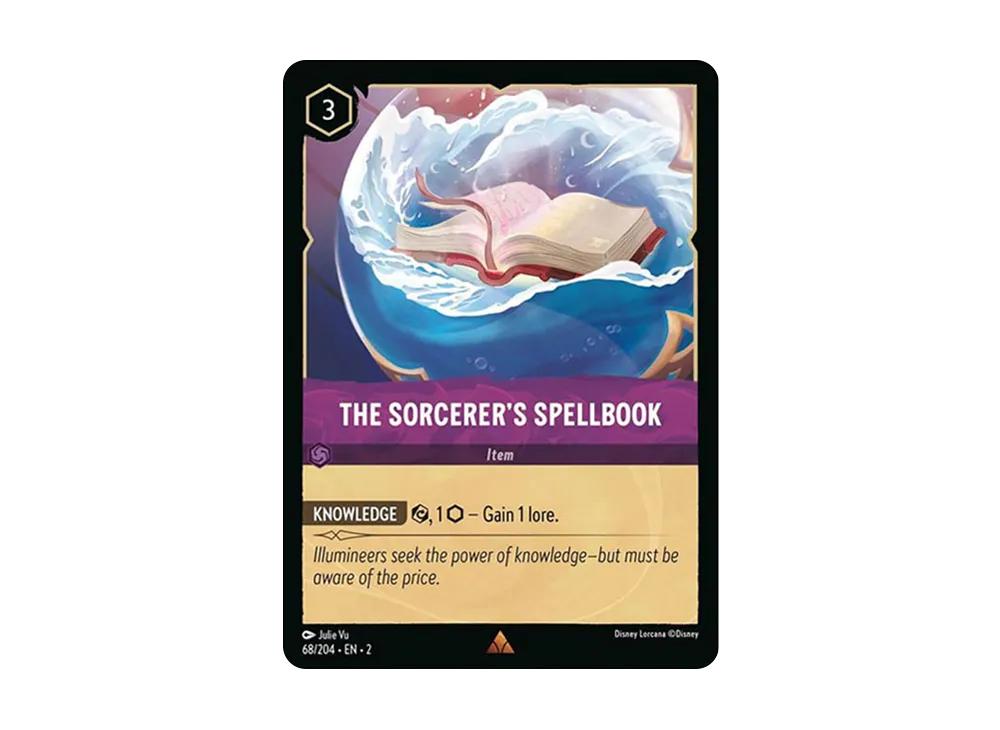 ザ ソーサラーズ スペルブック R :Foil [68/204 EN-2](ライズ オブ ザ フラッドボーン)【英語版】