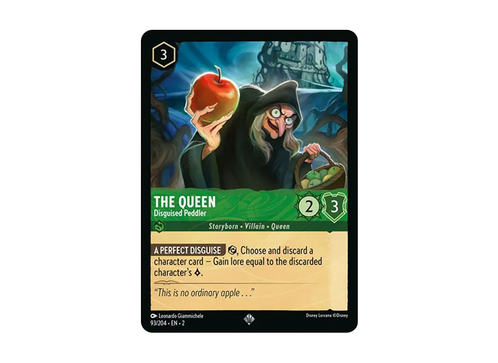 ザ・クイーン − ディスガイズド ペドラー SR :Foil [93/204 EN-2](ライズ オブ ザ フラッドボーン)【英語版】