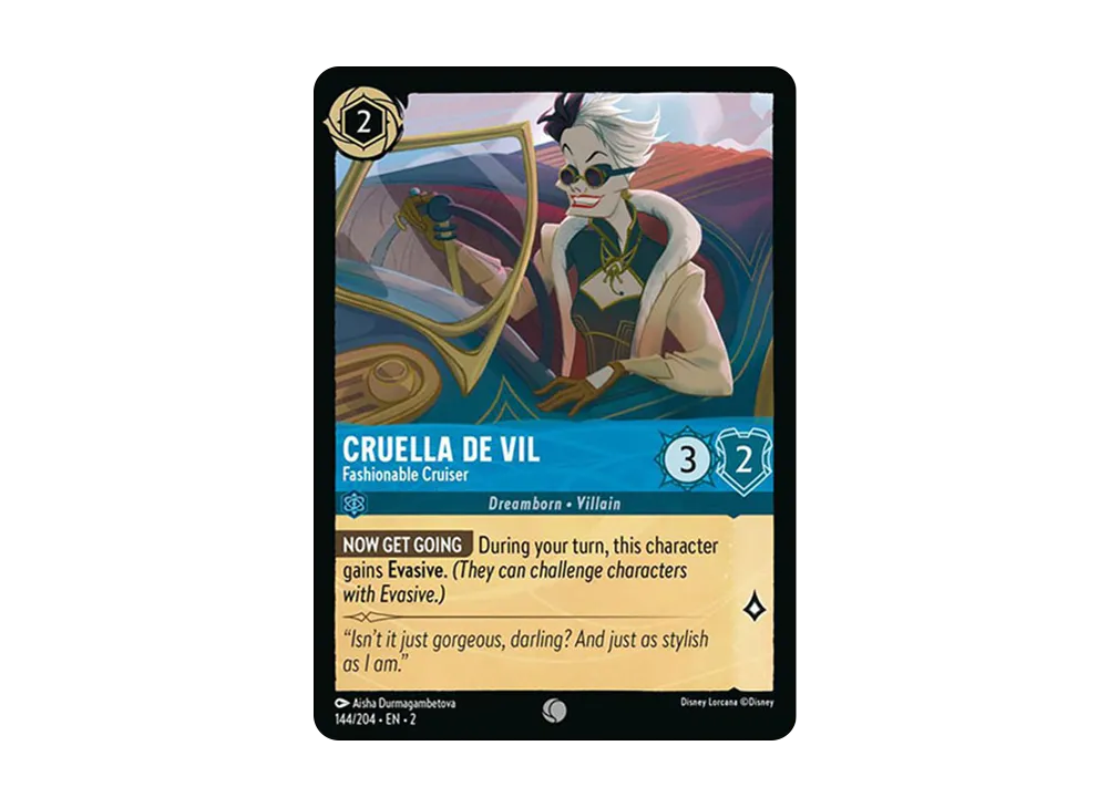 クルエラ・ド・ビル − ファッショナブル クルーザー C :Foil [144/204 EN-2](ライズ オブ ザ フラッドボーン)【英語版】