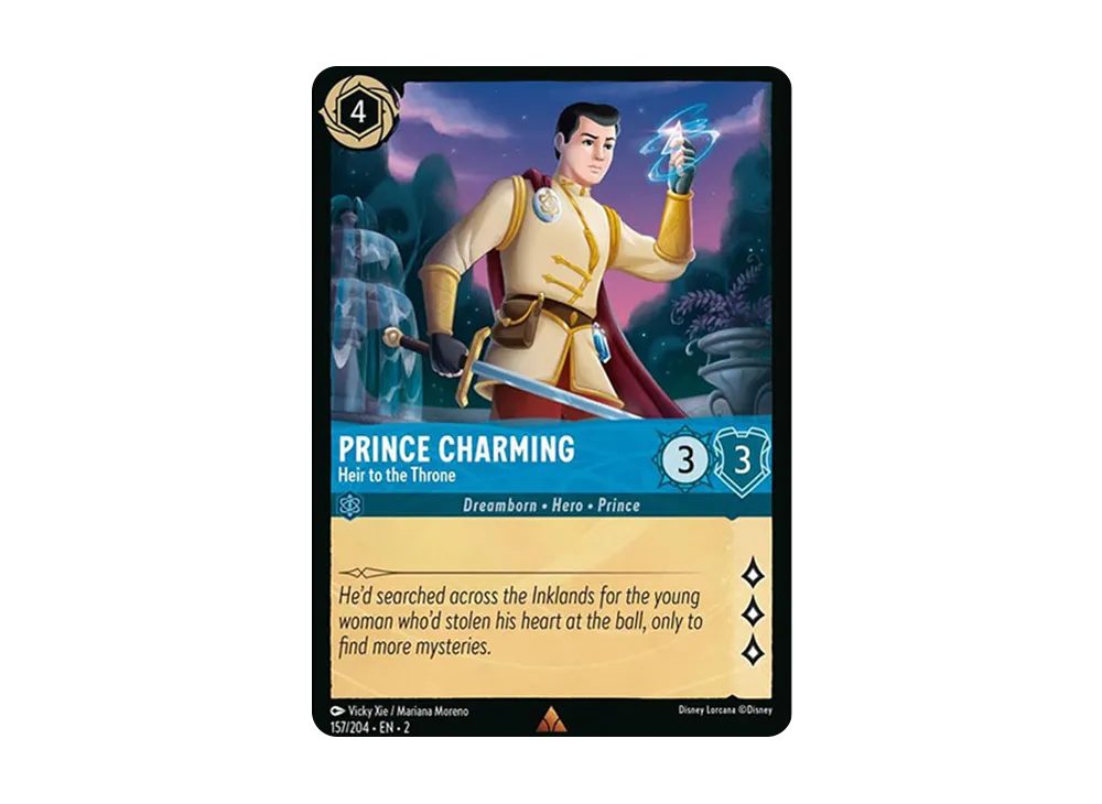 プリンス・チャーミング − エアー トゥ ザ スローン R :Foil [157/204 EN-2](ライズ オブ ザ フラッドボーン)【英語版】