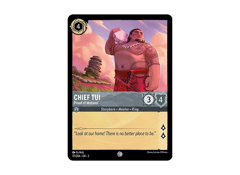 チーフ トゥイ − プラウド オブ モトヌイ C :Foil [171/204 EN-3](イントゥ ザ インクランド)【英語版】