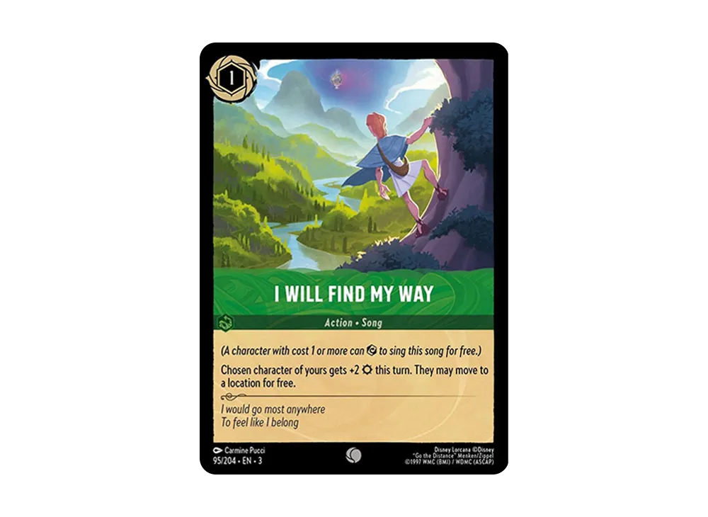 アイ ウィル ファインド マイ ウェイ C :Foil [95/204 EN-3](イントゥ ザ インクランド)【英語版】