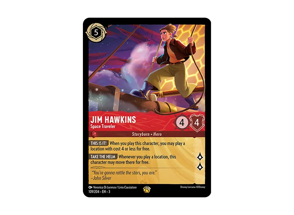 ジム・ホーキンス − スペース トラベラー L :Foil [109/204 EN-3](イントゥ ザ インクランド)【英語版】
