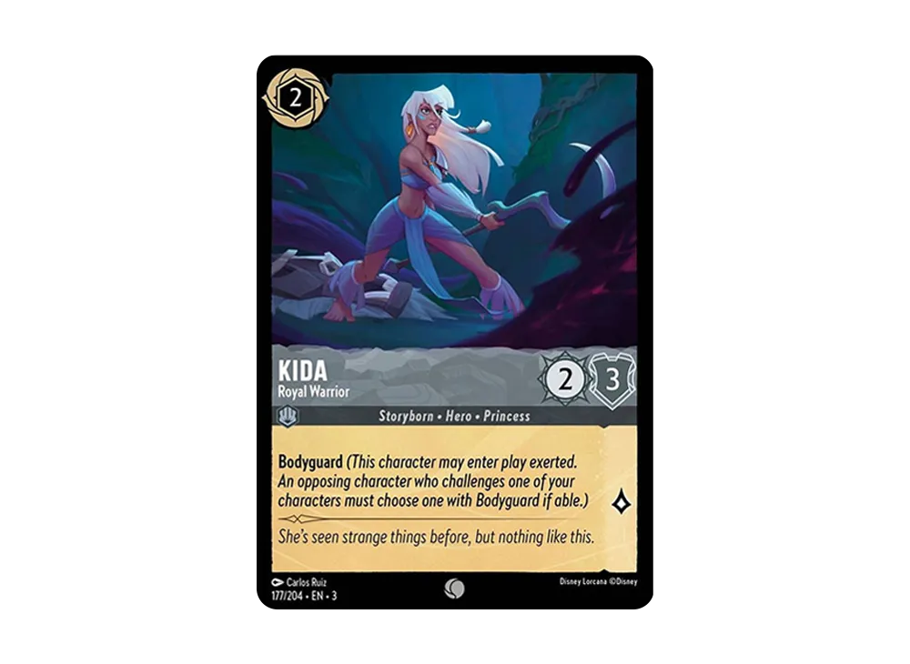 キダ − ロイヤル ウォーリアー C :Foil [177/204 EN-3](イントゥ ザ インクランド)【英語版】