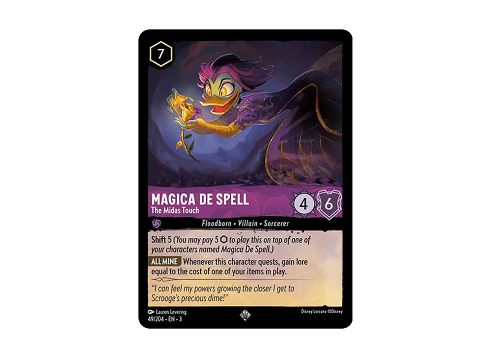 マジカ・ド・スペル − ミダス タッチ SR :Foil [49/204 EN-3](イントゥ ザ インクランド)【英語版】