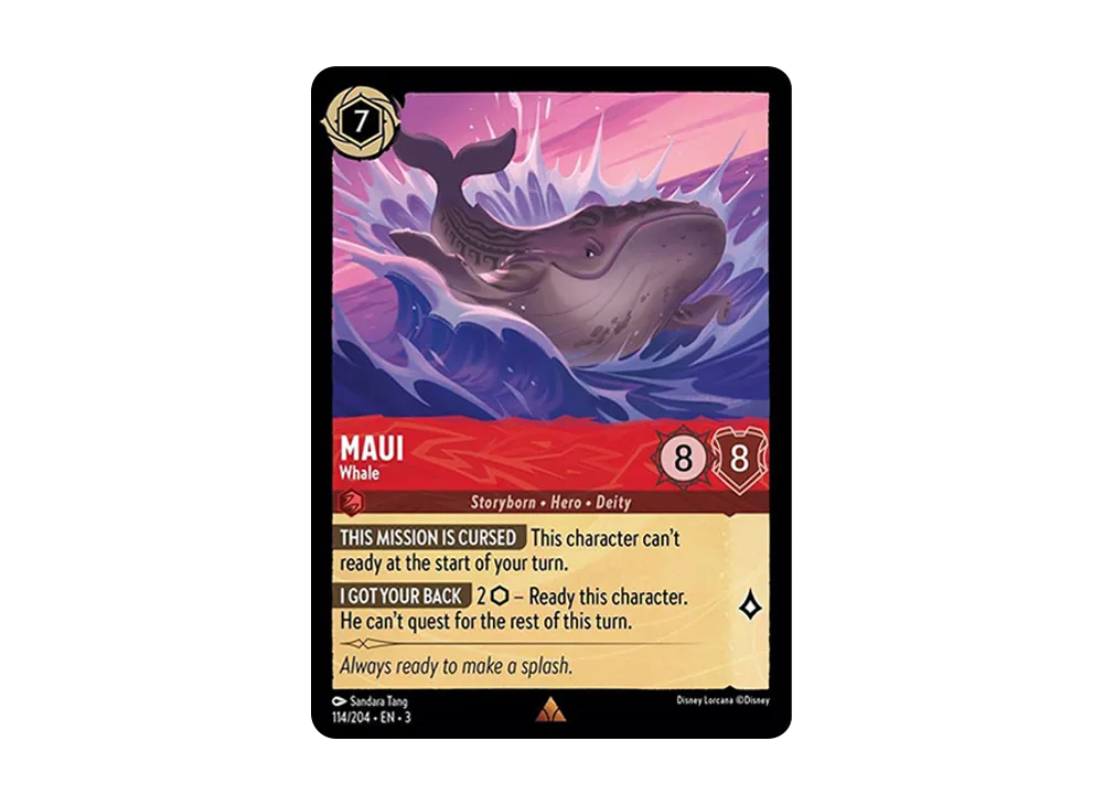 マウイ − ホエイル R :Foil [114/204 EN-3](イントゥ ザ インクランド)【英語版】