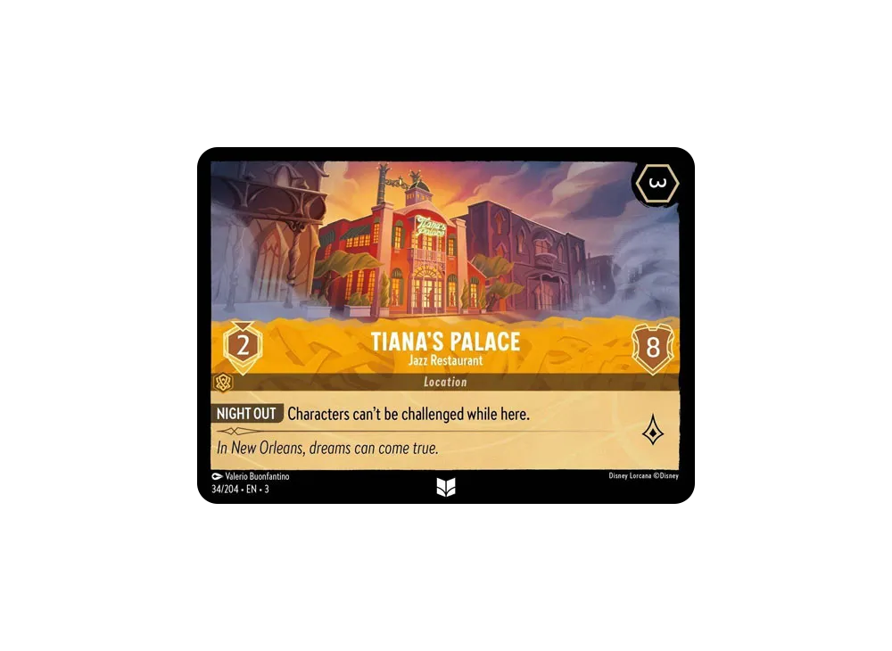 ティアナズ パレス − ジャズ レストラン UC :Foil [34/204 EN-3](イントゥ ザ インクランド)【英語版】