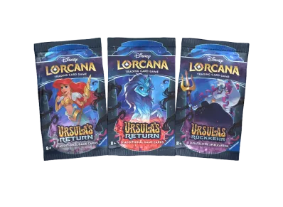 ディズニー ロルカナ「アースラズ リターン」パック3種セット【英語版】