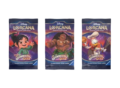 ディズニー ロルカナ「シムリング スカイズ」 ブースターパック 3種セット【英語版】