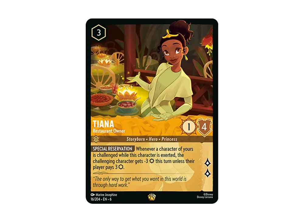 ティアナ - レストランオーナー L [16/204 EN-6]【英語版】(アズライト シー)