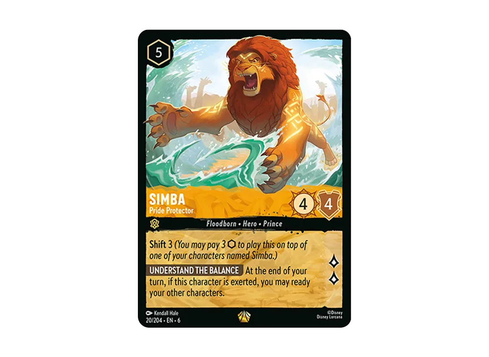 シンバ - プライドプロテクター L [20/204 EN-6]【英語版】(アズライト シー)