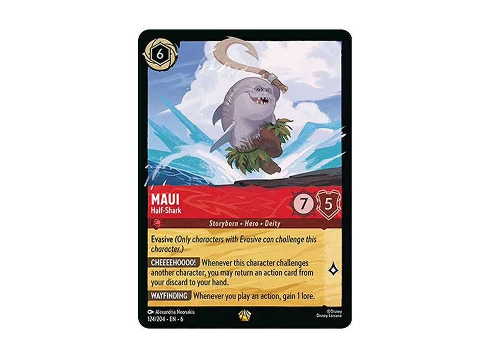 マウイ L [124/204 EN-6]【英語版】(アズライト シー)