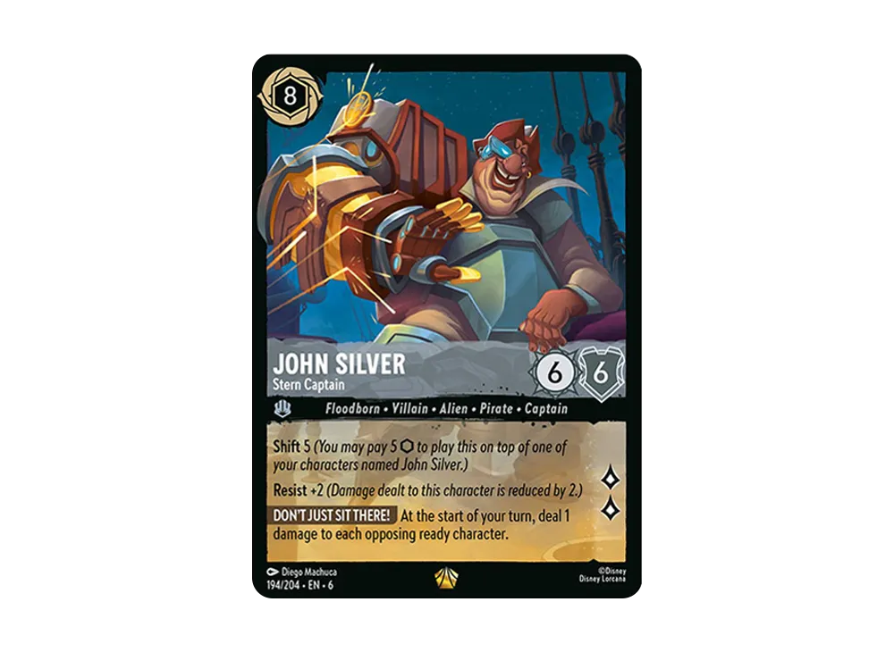 ジョン・シルバー L [194/204 EN-6]【英語版】(アズライト シー)