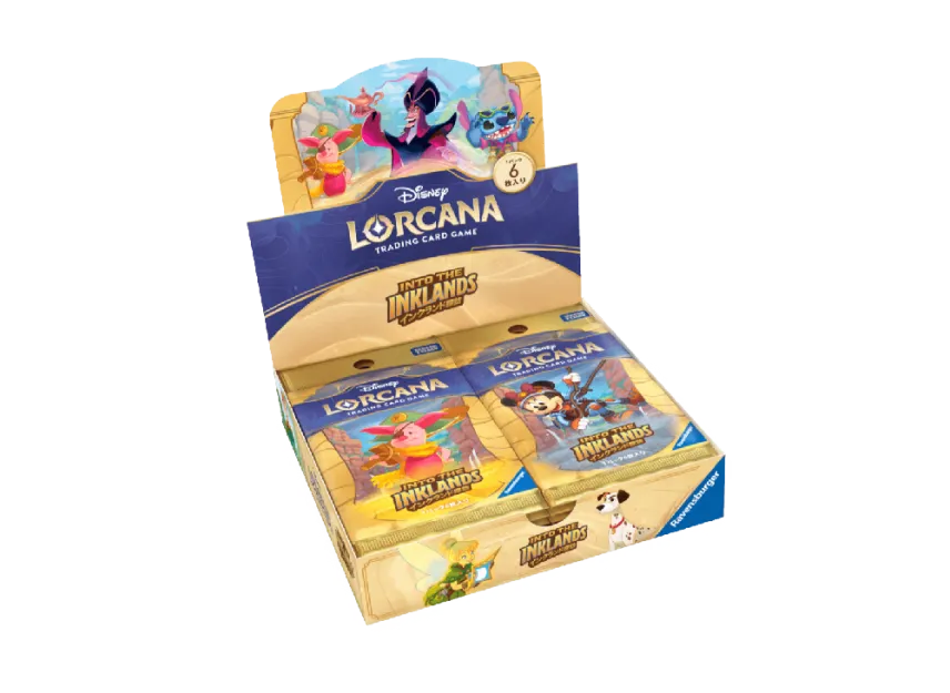 ディズニー ロルカナ「インクランド探訪」ブースターパック ボックス ディズニー ロルカナ「インクランド探訪」ブースターパック ボックス