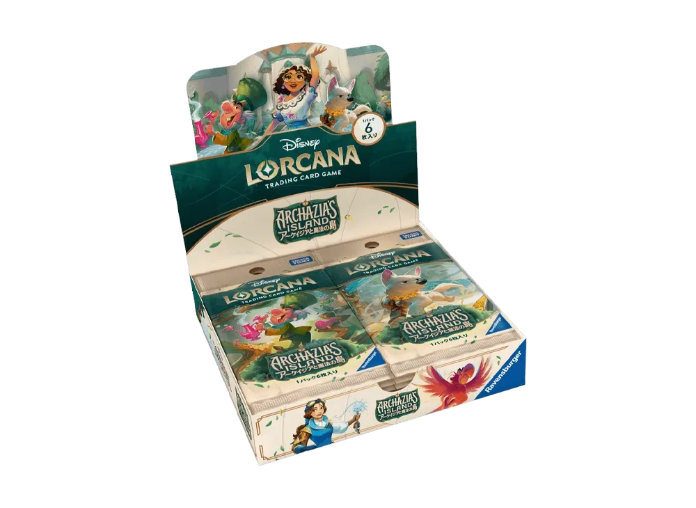 ディズニーロルカナ　まとめ売り　アーケイジアと魔法の島　プロモパック ロルカナ予約】アーケイジアと魔法の島は2025年12月27日発売！FABLED
