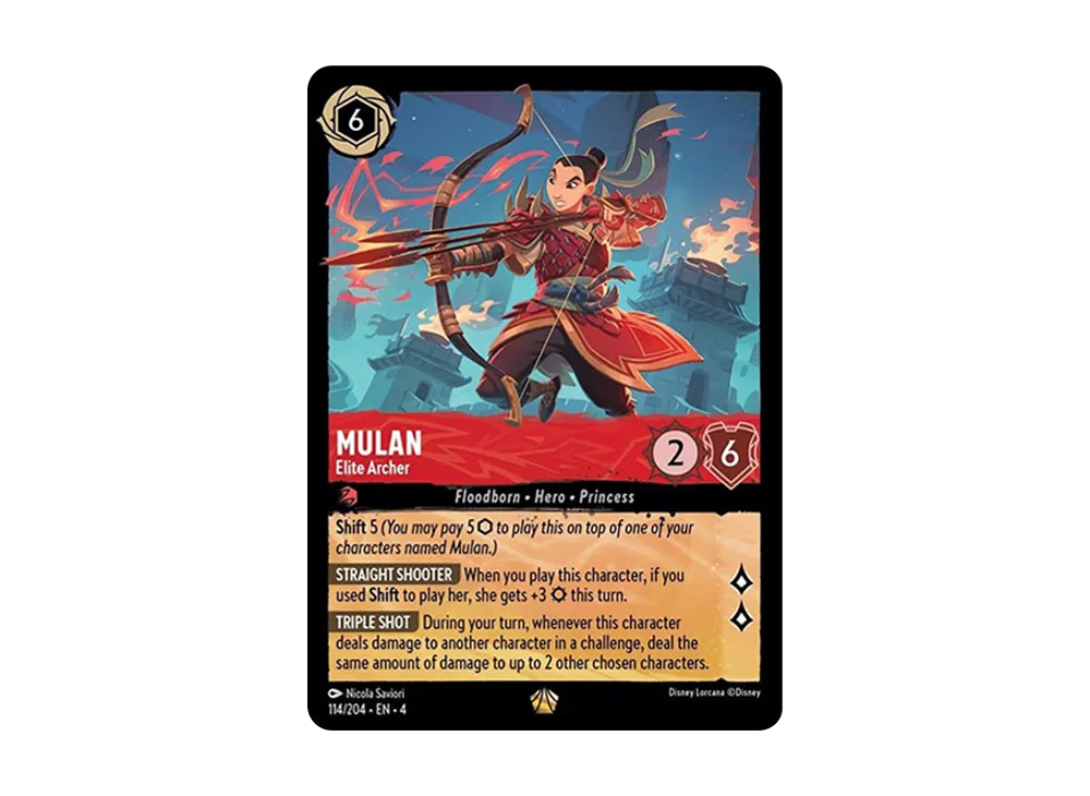 ムーラン - エリートアーチャー L [114/204 EN-4](アースラズ リターン)【英語版】