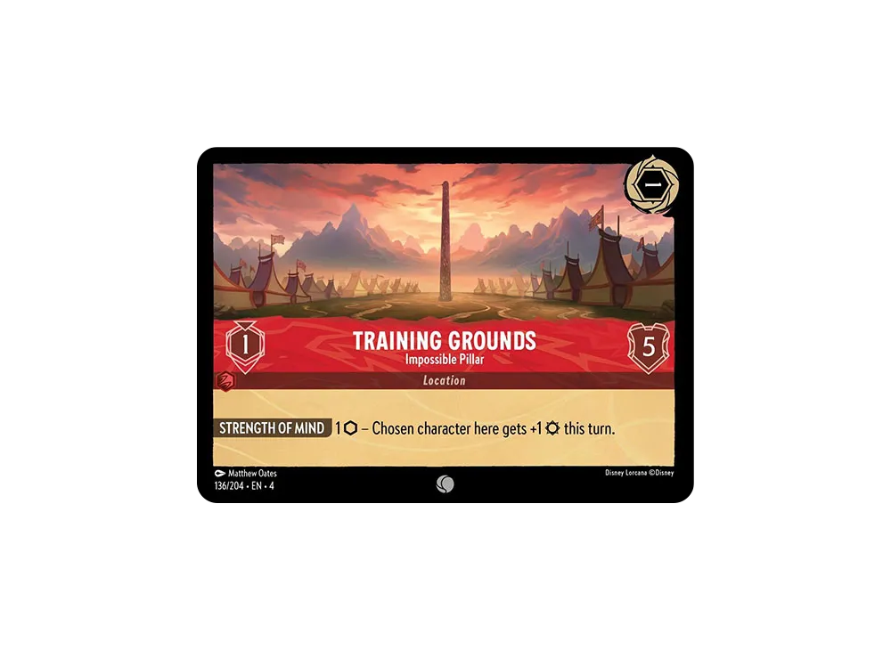 訓練場 - 不可能な柱 C [136/204 EN-4](アースラズ リターン)【英語版】