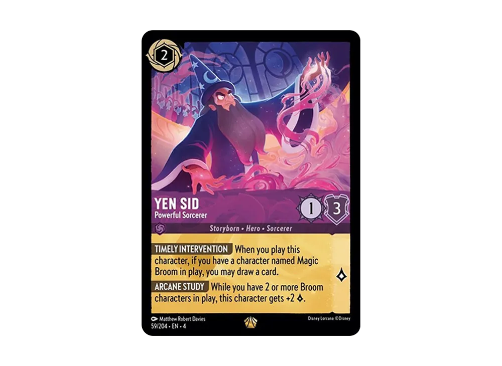 イェン・シッド - 強力な魔術師 L [59/204 EN-4](アースラズ リターン)【英語版】