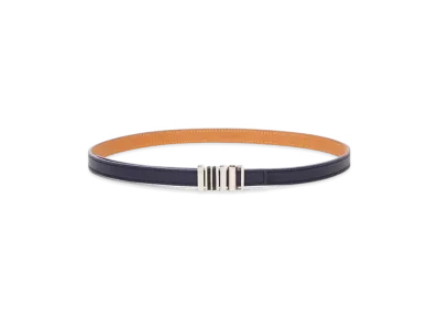 LOEWE Graphic Belt "Abyss Blue/Palladio"