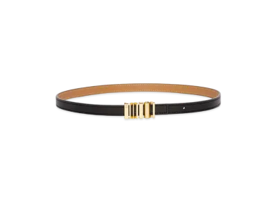 LOEWE Graphic Belt "Black/Gold"