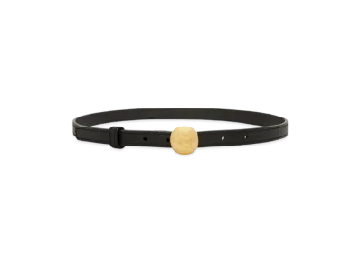 LOEWE Pebble Belt "Black/Gold"