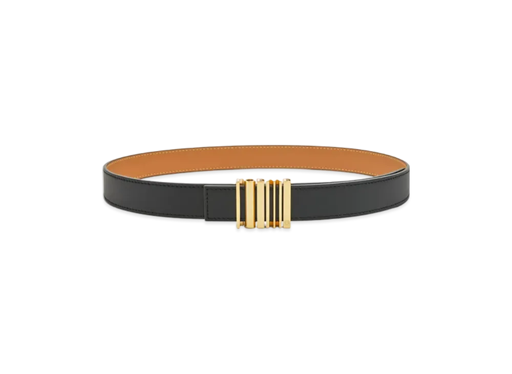 LOEWE LOEWE Graphic Belt "Black/Gold"