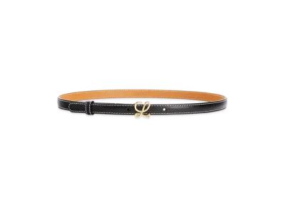 LOEWE Belt "Black/Gold"