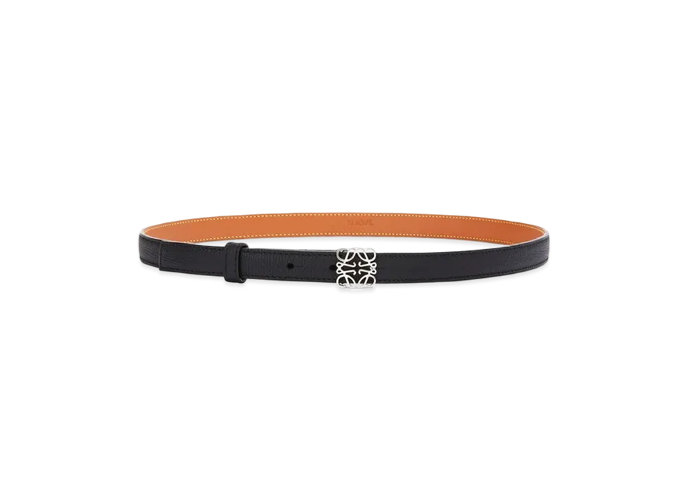 LOEWE Anagram Belt "Black/Palladium"