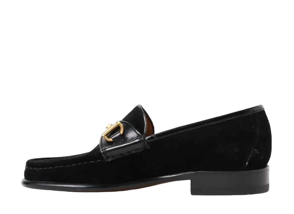 Enzo Bonafe x BEAMS F Combi Bit Loafer Calf Leather(Suede/Smooth Leather) "Black/Nero"